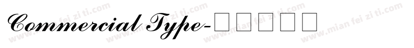 Commercial Type字体转换